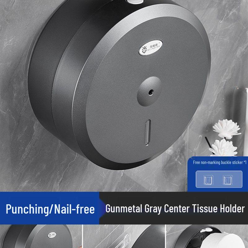 Large Waterproof Wall-Mounted Paper-Saving Tissue Box for Hotels