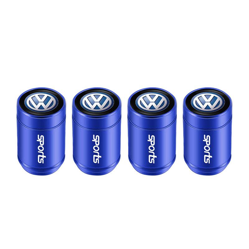 

4Pcs Volkswagen Valve Cap Alloy Dust Cover Car Tire Accessories For VW Polo Golf GTI CC Tiguan Arteon Passat Jetta Touareg ID.3