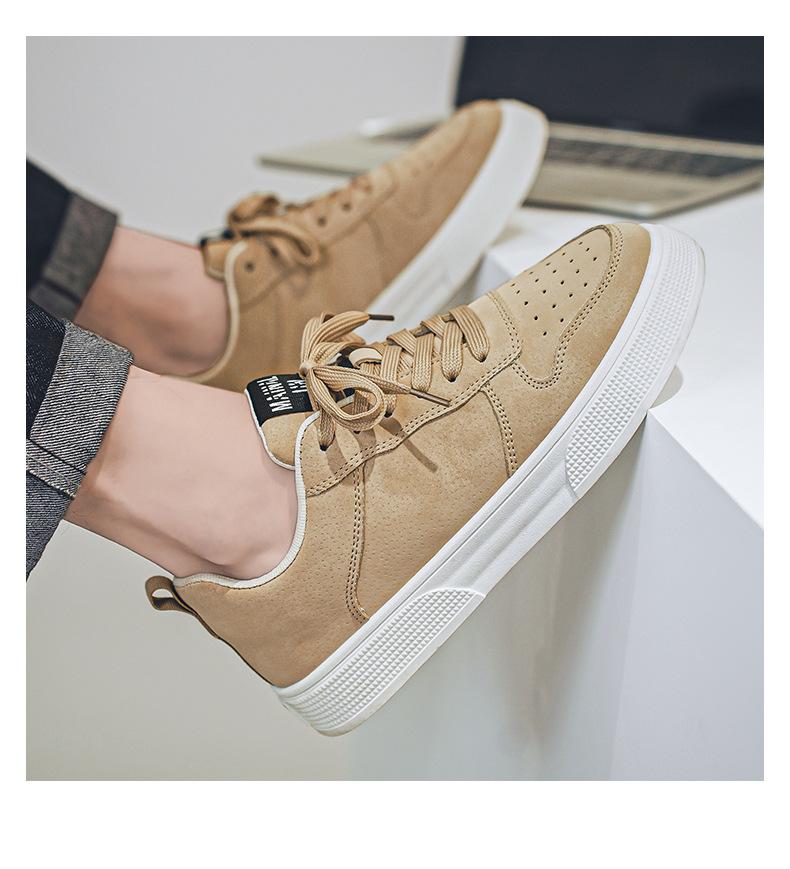 Fashion 2025 Men's Breathable Classic Sneakers Comfortable Lace-Up Low-Top Casual Shoes Minimalist Stylish Athletic Skateboard for Men