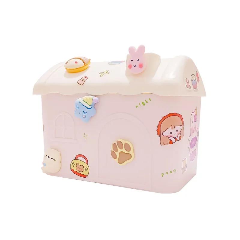 

USB Humidifier Child DIY 600ml Air Humidifier Cute Shape Mini Household With Large Capacity Purifying Air розовый