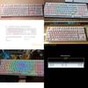 B03C 129Keys Large Characters Keycaps for Game Mechanical Keyboard CherryProfile Keycap DyeSublimation Keycaps Gamers Love