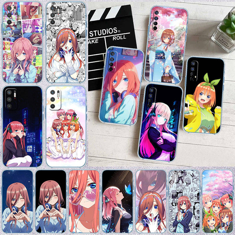 IR19 Miku Nino Itsuki Nakano Case for Motorola E22S E7 G6 G7 G8 G9 Plus Power Play G10 G20 G04 E30 E40 E22 E20 E13 E15 G22 G23 G05 G75 G35 G55