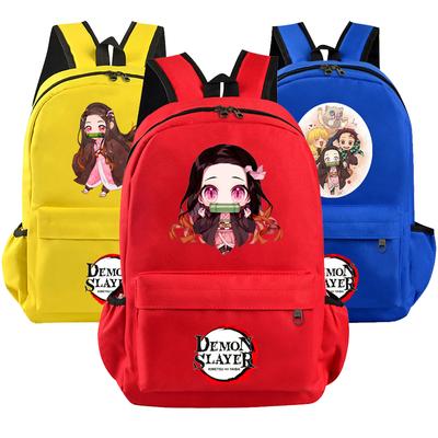 Σακίδιο πλάτης Anime Demon Slayer για αγόρια κορίτσια Hildren Back to School Μαθητική τσάντα Kawaii Τσάντες πλάτης Goku Bulma Ελαφριά τσάντες