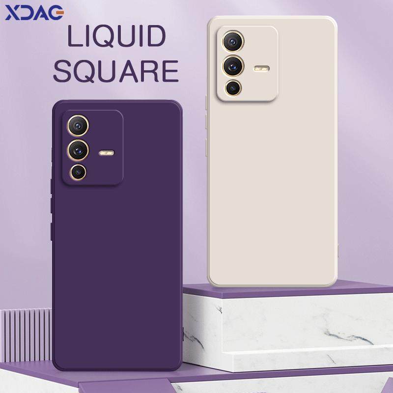 

Квадратный жидкий силиконовый чехол для VIVO S12 V23 Pro V23e 5G защитный противоударный чехол для телефона VIVOS12 S12Pro VIVOV23 V23Pro E
