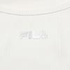 FILA Fitness Simple Comfortable Training Tight Sports Tank Top With Chest Pads Women tops Egrets-White A11W611104FWT