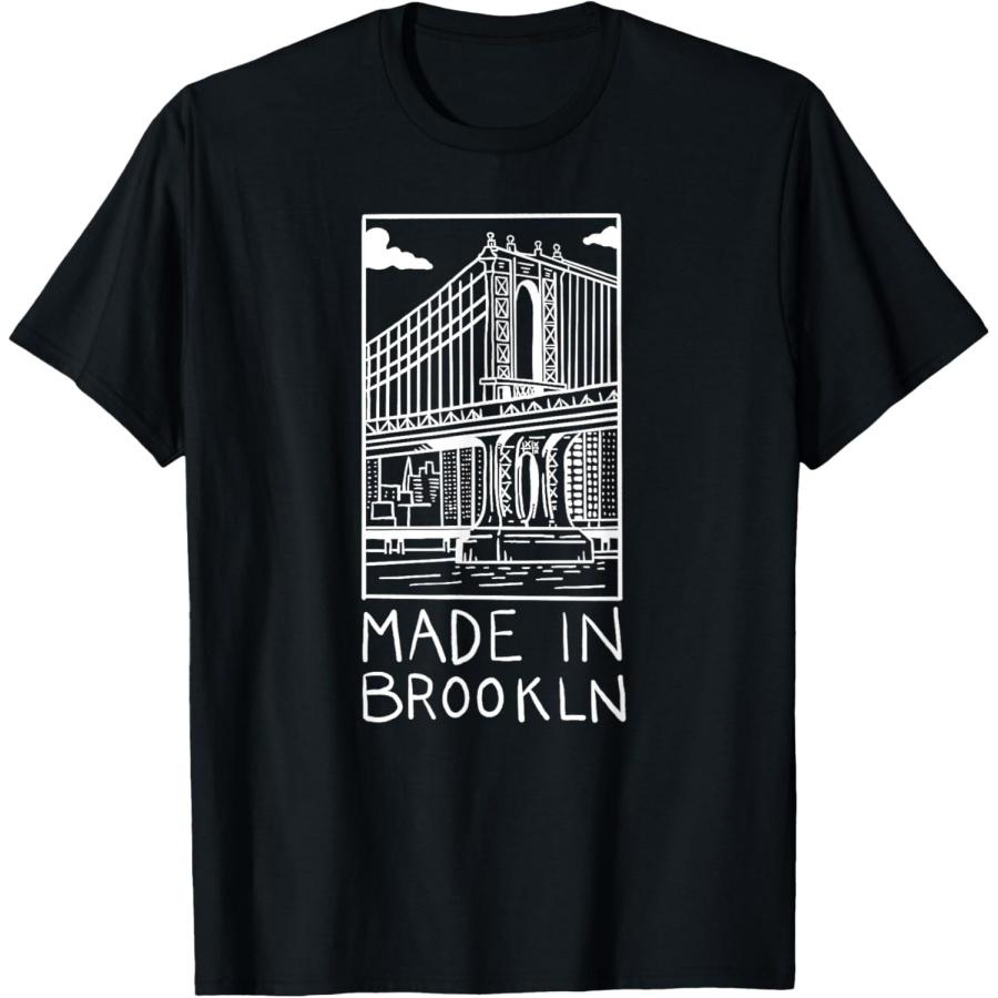 

Made in Brooklyn Dumbo NYC Street Brooklyn Bridge Graphic T-Shirt XXXXXL