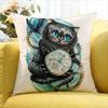 Cool CCheshire CCat Various Sizes Square Pillow Case For Car Home Bedchamber Decor