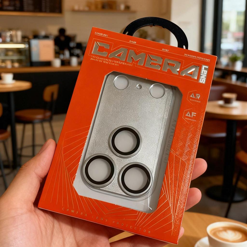 IPhone 17 Pro/Pro Max Vollabdeckung Metall Panzer Kameraobjektiv Folie