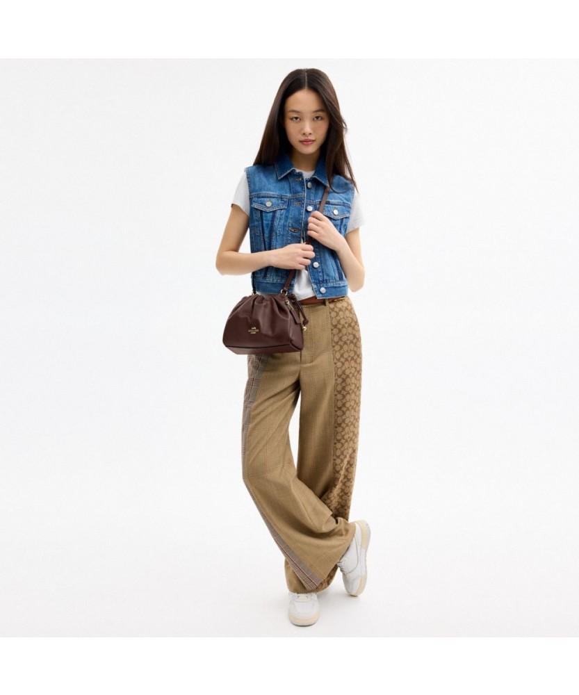 Coach Pay Drawstring Bag Ct763 Immpl