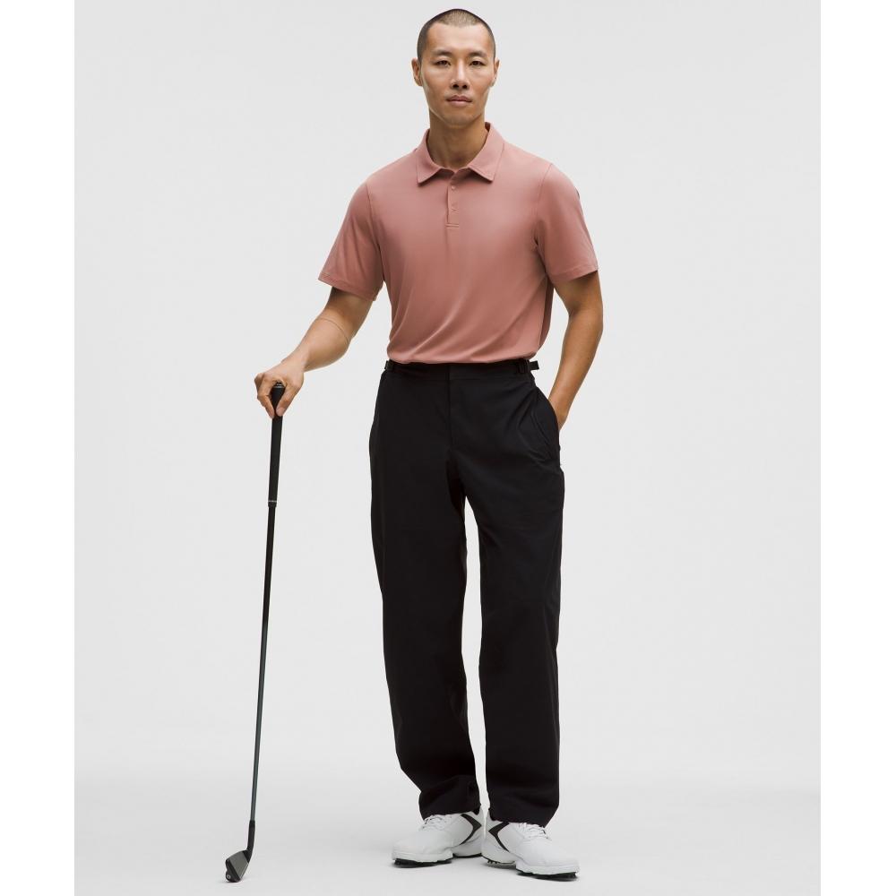 Lululemon Men S Showzero  claSSic Fit Polo Shirt Red Clay