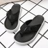 Fashion Mesh Flip-flops Summer Men Casual Beach Shoes Couple Outside Breathable Footwear Comfortable Sandals Anti-slip Platform Slippers