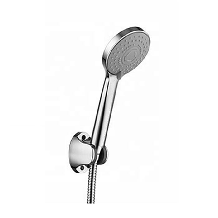 ABS Chrome Water Saving High Pressure 3-Function Hand Shower Head with Easy Installation (as the picture,ABS Plastic)