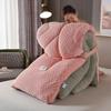 Thickened Lambswool Cotton Quilt - Warm, Double-Sided for Single Dormitory, Ideal for Winter, Spring, and Autumn
