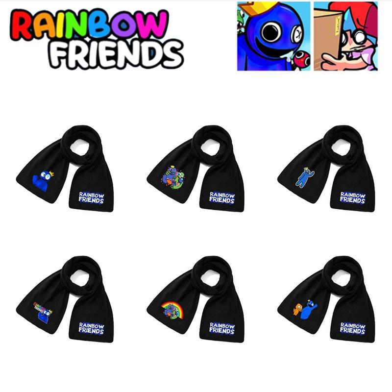 Polar Fleece Rainbow Friend Scarf For Men And Women Soft And Warm Neck Protector