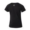 Puma Color Block Breathable Short Sleeve Regular T-Shirt Women Tops Black 629234-01