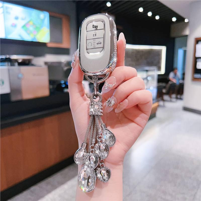 2024 CRV/HRV Key Case - Full Coverage for Guangben, Haoying, Xingge, Guandao Models.