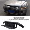 Car Front License Plate Mounting Bracket Black Universal Fit Front Grille LED Spotlight Holder for Automobiles