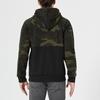 Men's Fashion Camouflage Sweatshirt Men's Drawstring Ribbed Closure Raglan-sleeves Hoodie