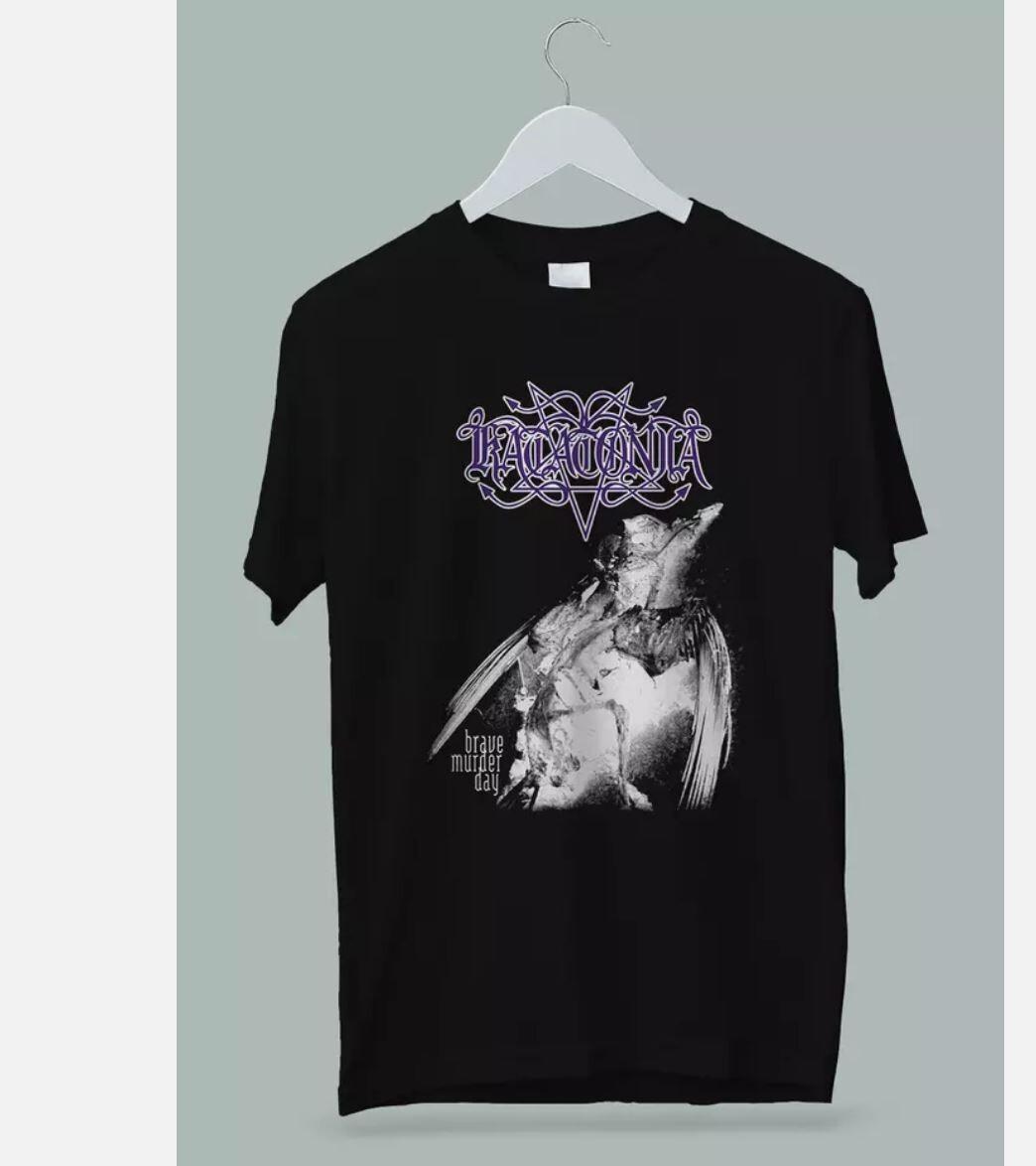 

26 Katatonia Brave Murder Day BW T-Shirt S-5XL Unisex T-Shirt XL