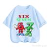 Kids Pixel Stumble Guys SIX SEVEN Number 67 Graphic TShirt Soft Cotton Cool Wear for Boys  Girlsdf0104