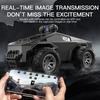 FPV remote control truck with camera and real-time video, 1:28 scale APP control remote control car, 2.4GHz two-speed, alloy body, adjustable lights