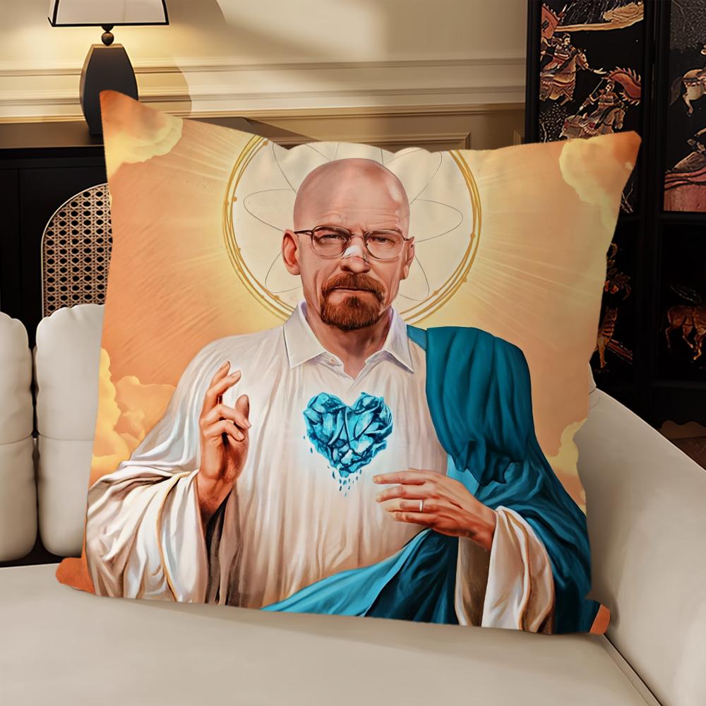Klasyczny Film Breaking Bad Los Pollos Hermanos Sofa Salon Sypialnia Zagłówek Oparcie Poduszka Kwadratowa Poduszka Poduszka do Drzemki