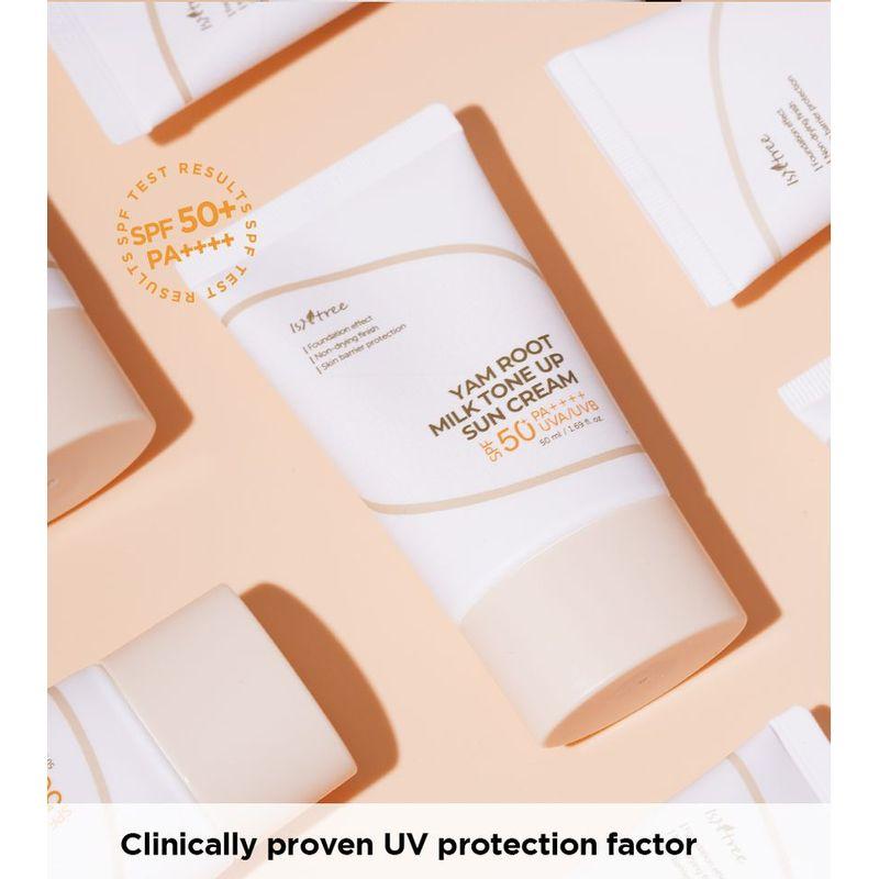 Isntree - Yam Root Milk Tone Up Sun Cream