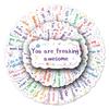 50pcs Waterproof Motivational Stickers for Suitcases, Computers & Motorcycles - Creative English Quotes for DIY Decoration