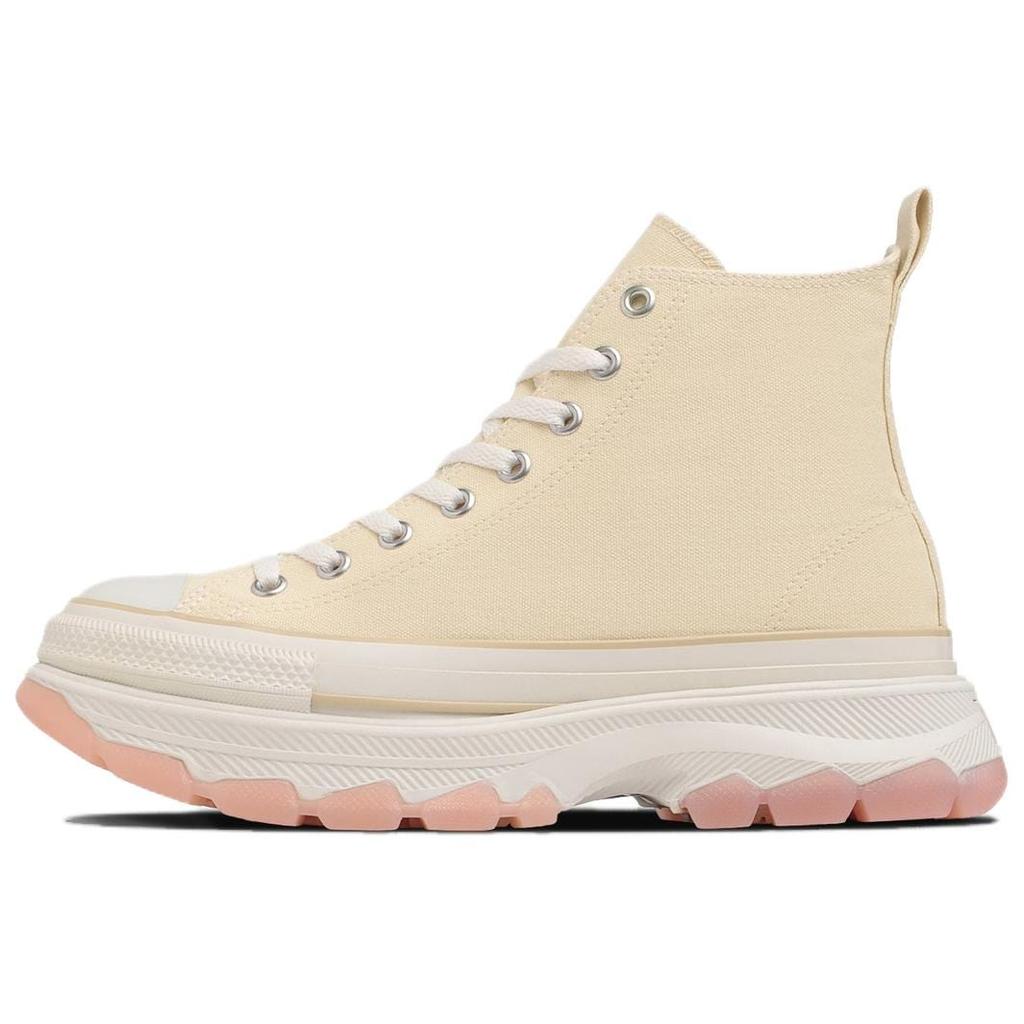 Converse All Star Trekwave High top Canvas Shoes Men's Beige Japan Version 1SE096