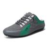 Men's Fashion Soft-soled Half Slippers Men Trendy Casual Shoes Soft Sole Non-slip Shoes New Outdoor Walking Shoes Zapatos Hombre