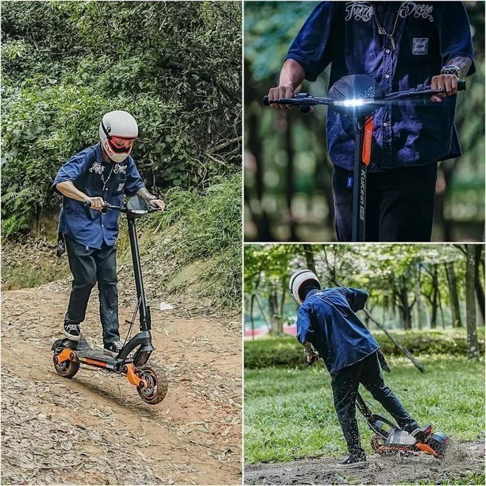 Scooter Électrique KuKirin G3 Édition 2024 -- Moteur 1200 W - Batterie 52 V 18 Ah - Pneus 10,5 Pouces