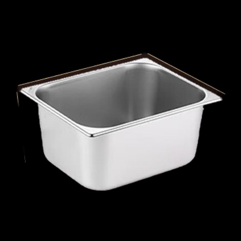NHZHIW Commercial 304 Stainless Steel Rectangular Food Pan