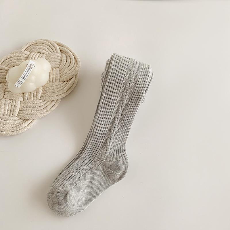 

Thin White Girls Leggings for Spring/Autumn - Baby & Children s Medium Thickness Tights S 75-90cm Open Crotch