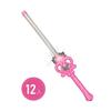 Ryuya Flash Angel Heart Toy Flash Sound Makes a A Cute Wand with a Fluffy Heart (12 Pieces) Light-up Sound! Shines! [Festivals/Events/Children's