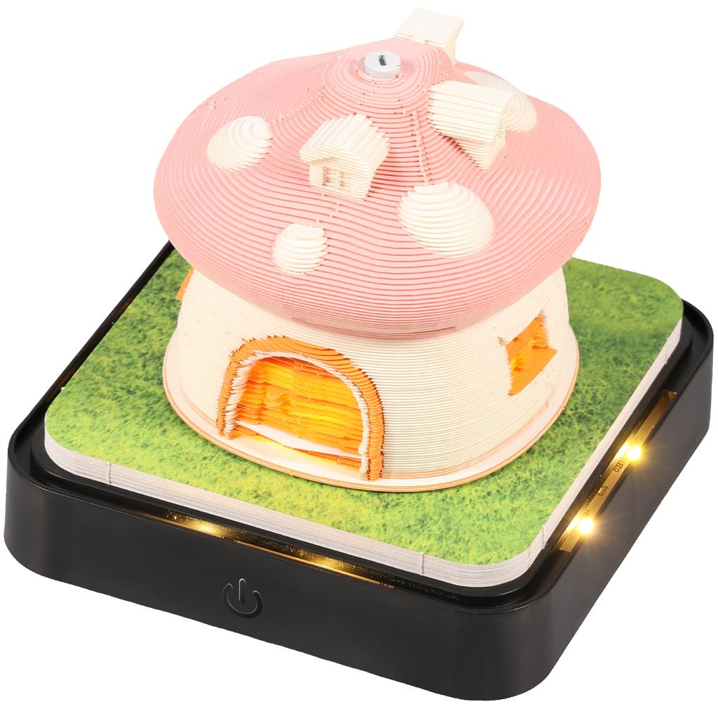 3D Desktop Calendar Sticky Notes Creative Art Crafts Souvenirs Paper Carvings Memo Pad New Year Gifts Office Desktop Ornament