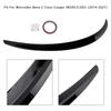 Gloss Black Rear Spoiler For Mercedes-Benz C-Class W205 C205 Coupe 2014-2021