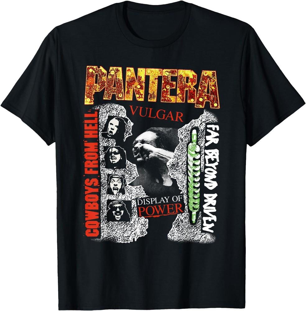 Pantera Hard Rock Metal T-Shirt, Album Covers Shirt, Gift for Fans Unisex T-Shirt S