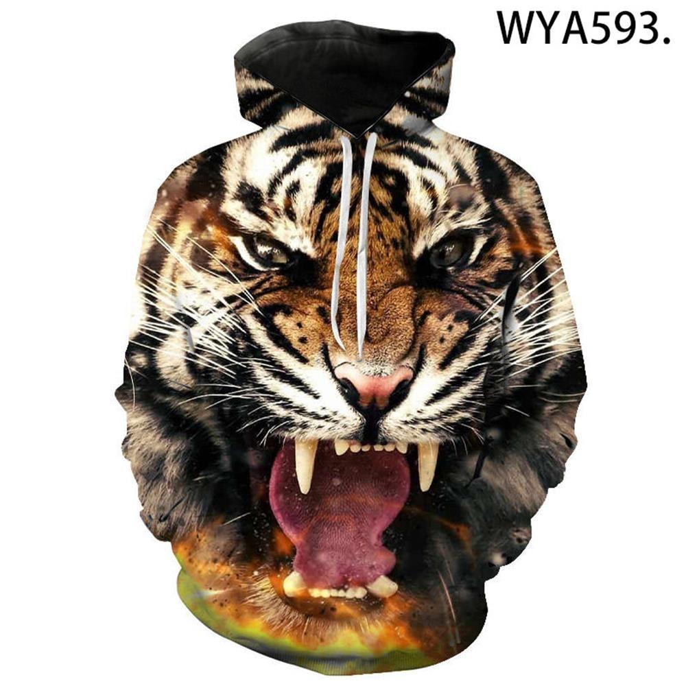 2023 Nuovo Amore Caccia al Cinghiale Stampa 3D Felpa con Cappuccio Oversize da Uomo Animali Unisex Street Casual Abbigliamento Sportivo
