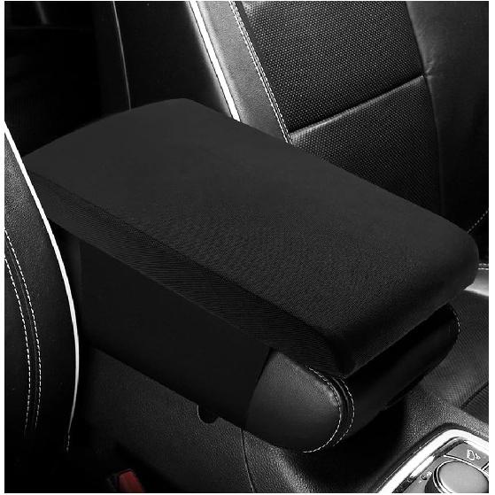 Car Center Console Pad, Memory Foam Center Console Cover Automotive Armrest Cushion, Soft Breathable Vehicle Arm Rest Seat Box Cover Protector,