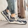 Fashion Men Sneakers Lace-up Male Sport Running Shoes Large Size Breathable Vulcanized Summer Thick Bottom Canvas Casual Shoes