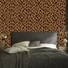 Animal Skin Wallpaper Rust, Gold and Orange 50x1000