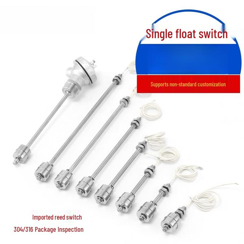 Automatic 350mm High-Temperature Stainless Steel Float Sensor