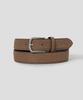 Binpolaegseseoli Suede Casual Buckle Belt Brick
