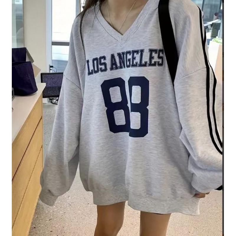V-Neck Sweatshirt 635#