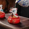 Guochao Color-Changing Lion Dance Tea Pet