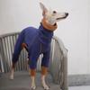 Pet Fleece Turtleneck Overalls Clothes Large Dog Elasticity Sweatshirts Winter Warm Pajamas for Italian Greyhounds Whippets 5