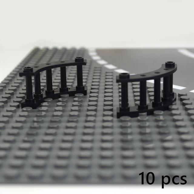 DO IT YOURSELF Assembles Particles 6140 2486 6187 Technical MOC Parts Rails Stair Fence Guardrail Panel Barrier Ladder City Construction Bricks