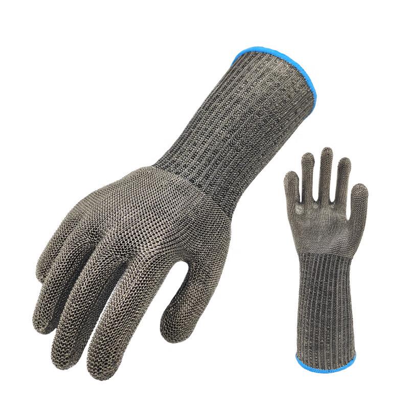 Tingbai Long Steel Wire Welding Gloves