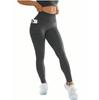 Plus Size High Waist Yoga Pants with Side Pockets - Women's Sports Leggings