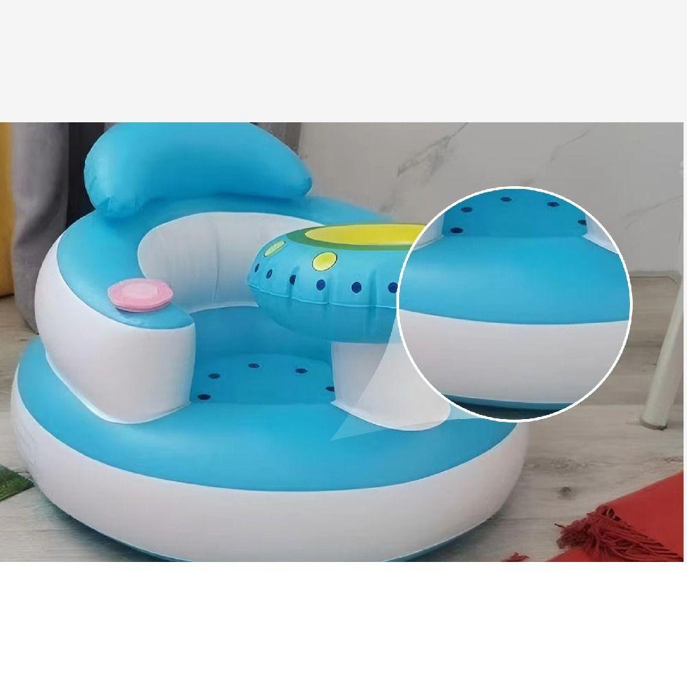 Music Feature Infant Inflatable Seating Chair Toddler Practice Sitting Stool Children Supplies